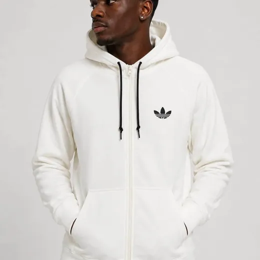 Buso Adidas blanco cremallera de la categoría Busos en Busos Medellín