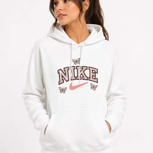 Buso Nike blanco mariposas de la categoría Busos en Busos Medellín