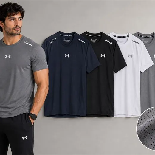 Camiseta Under Armour microperforada de la categoría Camisetas en Busos Medellín