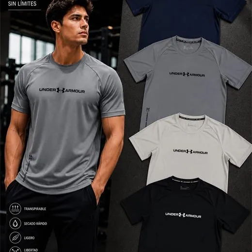 Camiseta Under Armour rendimiento de la categoría Camisetas en Busos Medellín