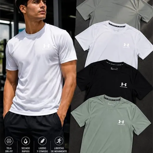 Camiseta Under Armour lisa de la categoría Camisetas en Busos Medellín