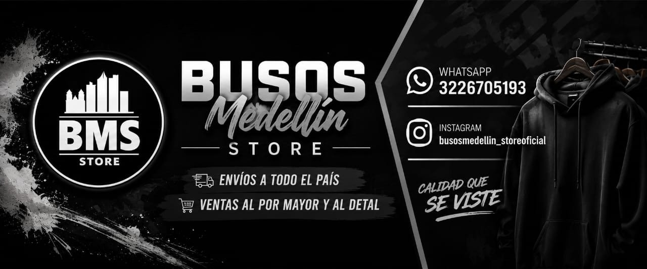 Busos Medellin Store por WhatsApp